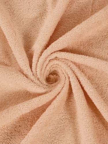 Image of Monte Carlo Essential 100% Cotton Bath Towel | 340 GSM Ultra Lightweight & Quick Dry | Soft Absorbent Large Towel 75x150 cm | Skin Friendly Daily Use Bathroom Towel for Men & Women (Soho) | Chestnut