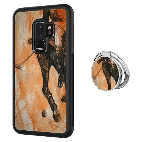 Hynina Phone Case and Phone Ring Buckle Compatible for Samsung Galaxy S9 Plus
