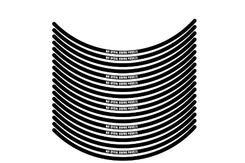 エムディーエフ リムストライプ ソリッドタイプ ブラック 6mm幅 12インチ RIM-6M-BK-12