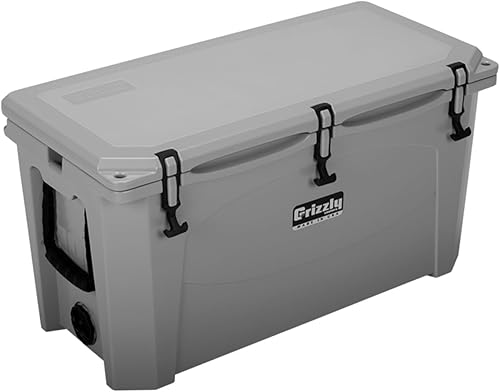 Miniatura 3 de Grizzly Enfriador 100  Cofre de hielo de 100 cuartos de galón duradero con aislamiento rotomoldeado  Fabricado en Estados Unidos  Garantía de por