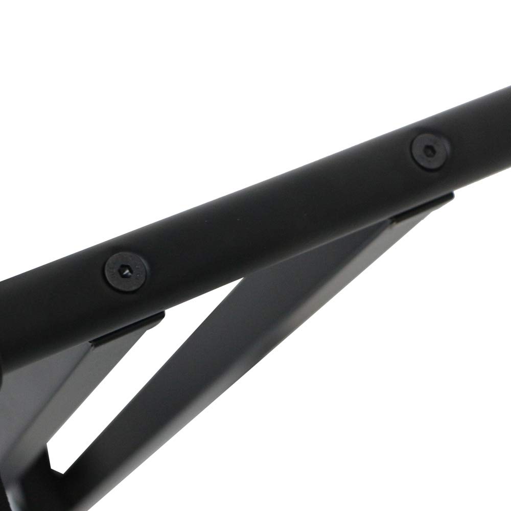 Bonnlo Support pour Clavier Électronique, Double Tube en X en Acier, Réglable en Hauteur (97x96x44 cm), Pliable et Portable, pour Piano Numérique, Synthétiseur, Poids Max 50 kg, Noir