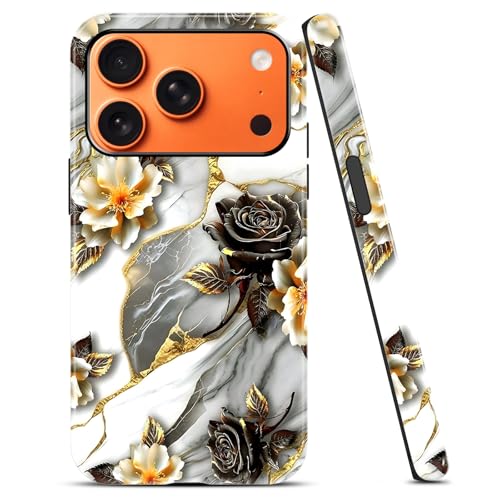 Coque de luxe iPhone 17 Pro Max marbre agate brillante