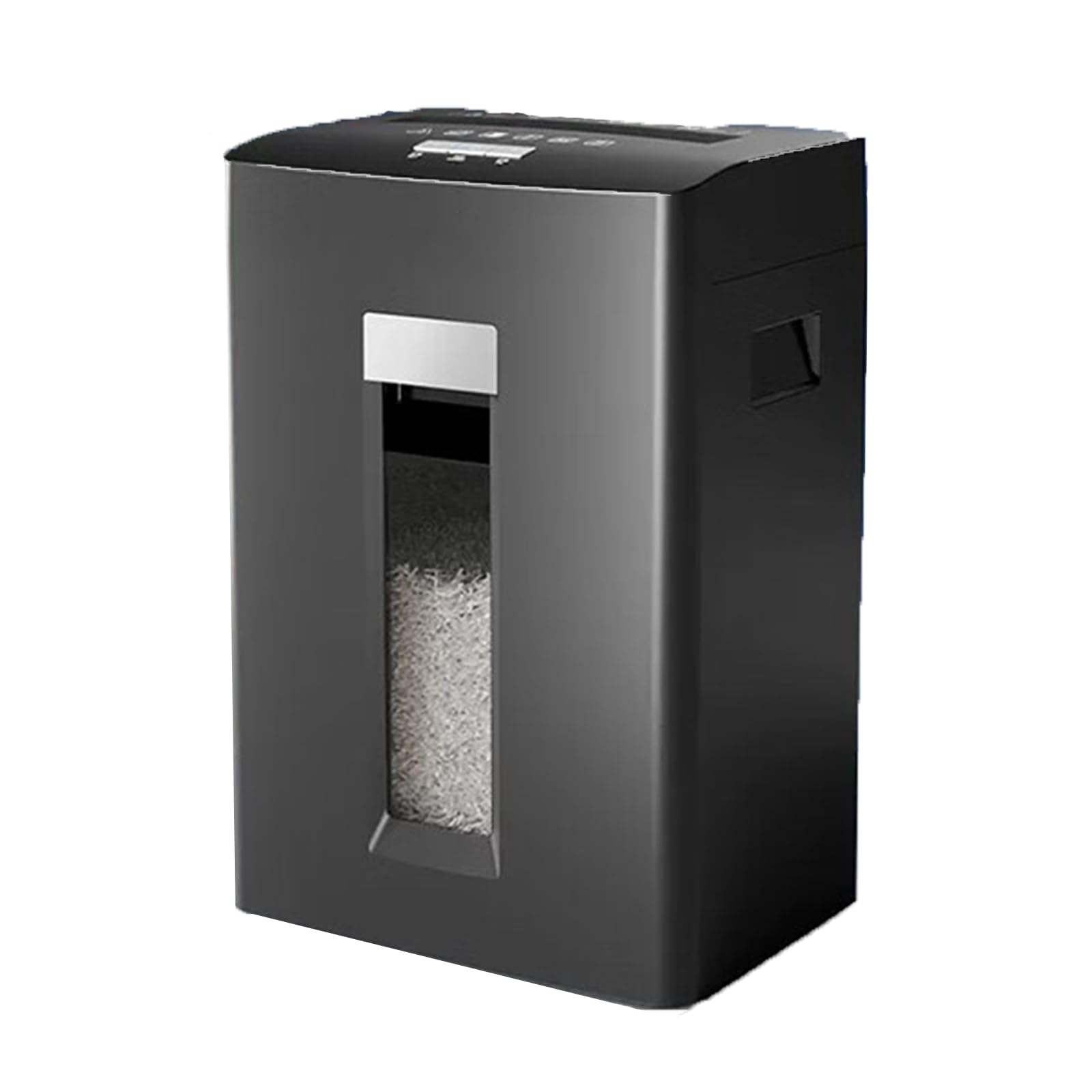 Trituradora doméstica, trituradora de 8 hojas con contenedor de 23 litros y ventana transparente, trituración continua de 10 minutos, trituradora de oficina pequeña para triturar papel, CD, tarjetas