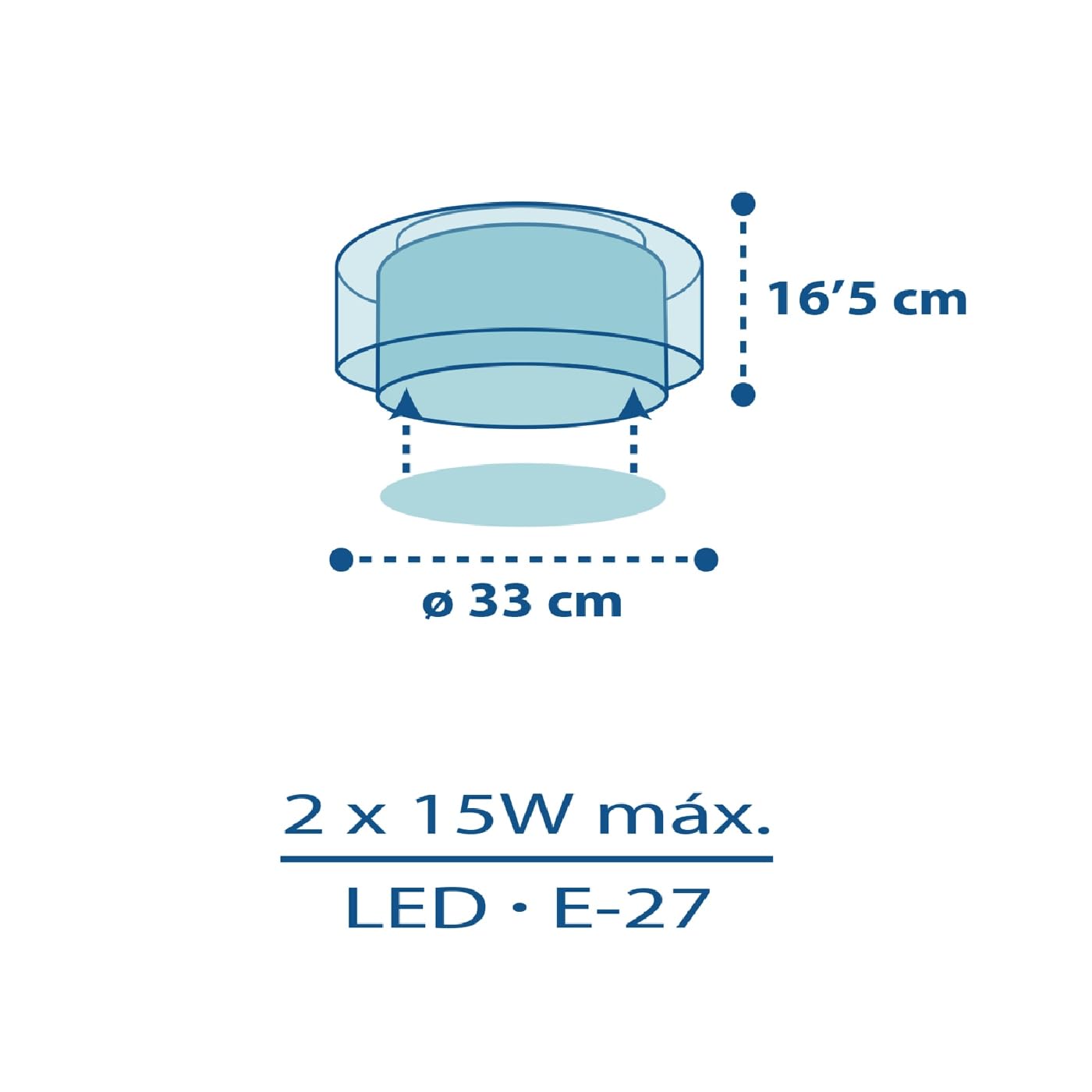 Dalber Kinder Deckenlampe Police Polizei Autos 60616M | Deckenleuchte; Kinderzimmer; Jungenzimmerlampe; E27 - 2 x 15W