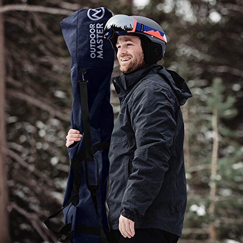 image for OutdoorMaster Snowboard Bag ORCA - Travel with Snowboard Up to 160 cm 