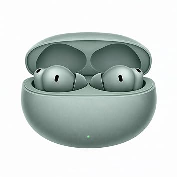 Original Earphone for OnePlus Buds 4 TWS with 55dB ANC Adaptive Noise Cancellation Dual Drivers DAC 3D Spatial Audio Long Battery Dual Device Support Gaming Mode (Zen Green)