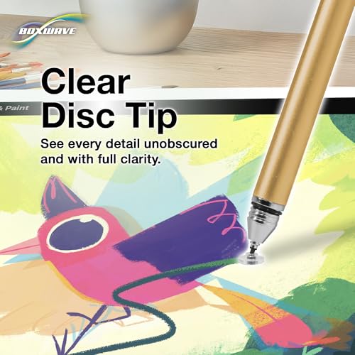Image of BoxWave Stylus Pen Compatible with Nintendo Switch - FineTouch Capacitive Stylus, Super Precise Stylus Pen - Champagne Gold