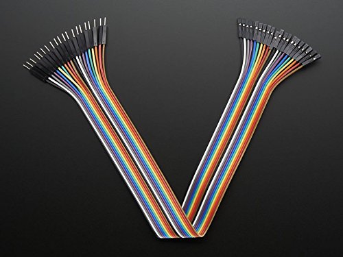 Adafruit Premium Female/Male 'Extension' Jumper Wires - 20 x 12" [ADA1952]