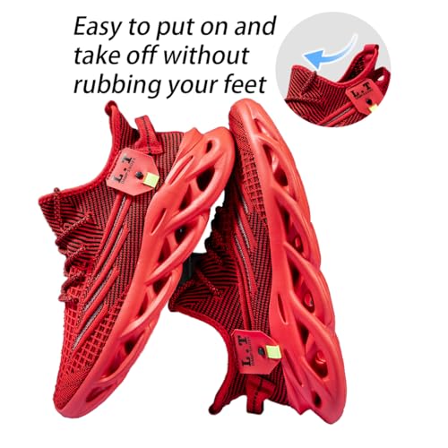 Image of DLWKIPV Women Running Shoes Walking Training Sneakers Sport Gym Fitness Tennis Shoes Non Slip Fashion Comfortable Lightweight Shoe for Casual Jogging Mesh Breathable Sneaker