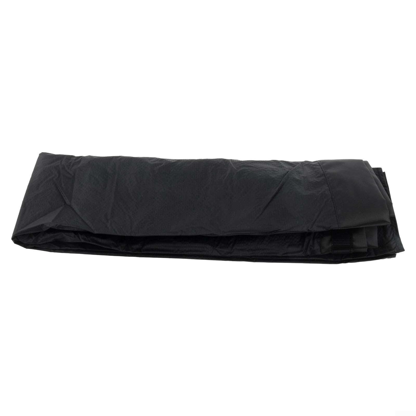 Jupe de pluie ultra légère en nylon 15D, demi-poncho, kilt de pluie en nylon imperméable ultraléger, coupe-vent, avec pochette de rangement, pour équitation, camping, randonnée (noir)