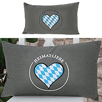 Dekokissen 'Endlich Schulkind' 40x40cm - Kuscheliges Einschulungsgeschenk