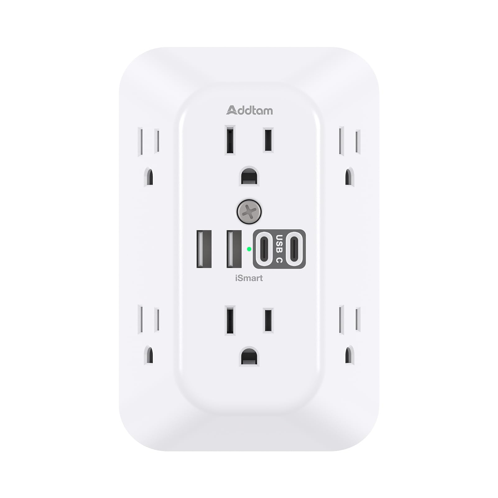 Addtam 6-Outlet Surge Protector