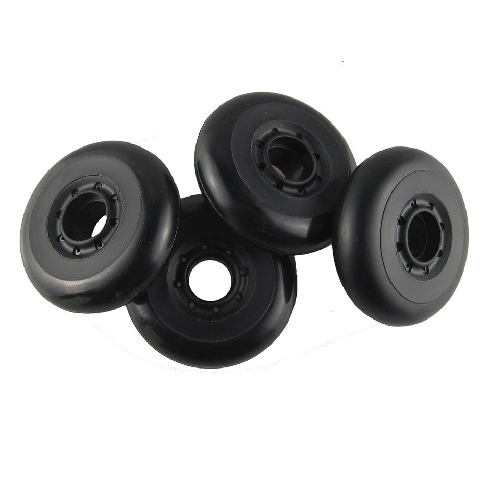 Luminous Skateboard Wheels Ruedas de Patines en línea de 8 Piezas, rodamientos de 84A y 80mm, neumáticos de Rodillos deslizantes for Patinaje