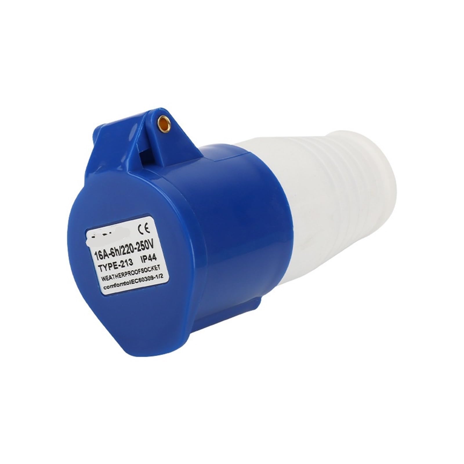 1 enchufe industrial de 16/32 A, conector trifásico de 3/4/5 núcleos y 380 V for aplicaciones.(2455 core 125A solid)