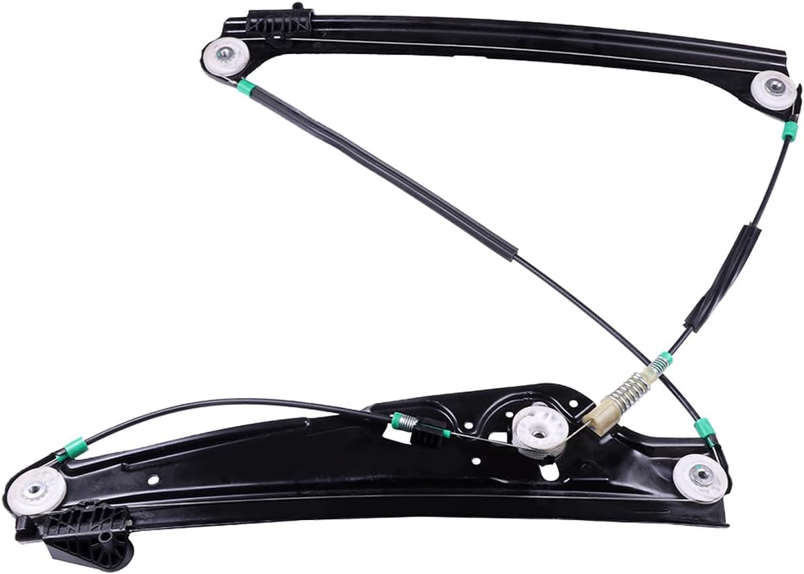 cciyu Power Window Regulator Without Motor Replacement for 2002-2005 for BMW 745i Front Right Passenger Side