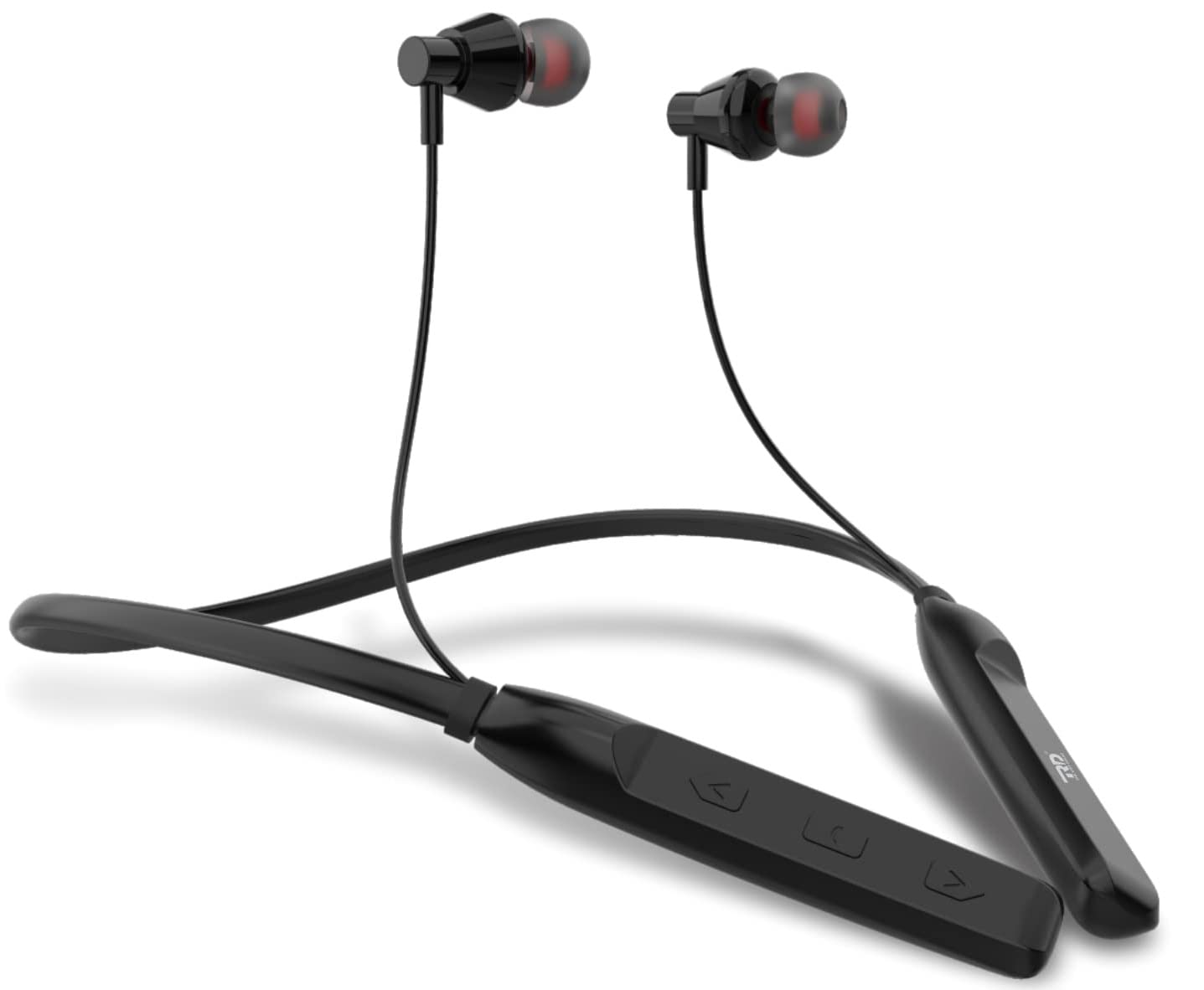 RD E-4 Bluetooth Wireless in Ear Neckband 13mm Drivers, 60H Playtime & 180H Standby, v5.1 Bluetooth Earphones, ENC Noise Cancellation, IPX4 Water Resistence, Matt Black RD E-4 Bluetooth Wireless in Ear Neckband 13mm Drivers, 60H Playtime & 180H Standby, v5.1 Bluetooth Earphones, ENC Noise Cancellation, IPX4 Water Resistence, Matt Black