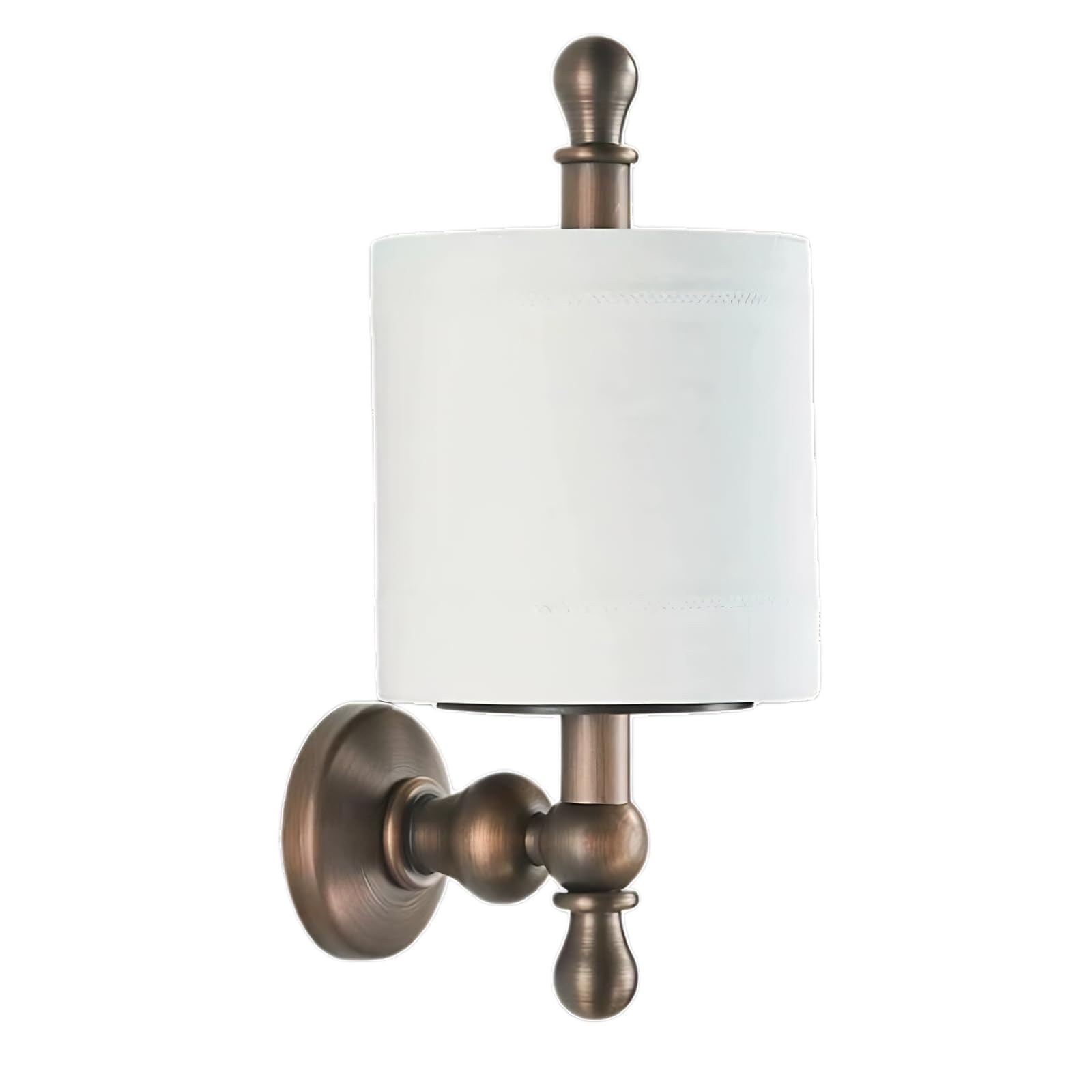 UAOGPLK Toilet Paper Holder, Brass Antique Wall Mounted Toilet Roll Holder
