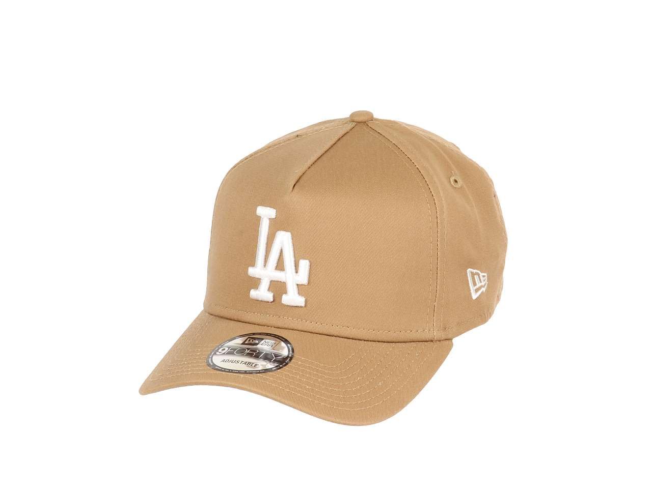 New Era Los Angeles Dodgers MLB Khaki 9Forty A-Frame Snapback Cap
