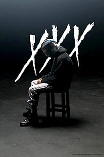 Laminated XXXtentacion Hoodie XXX Merch Bad Vibes Forever Skins Trap Music Aesthetic Poster Dry Erase Sign 16x24