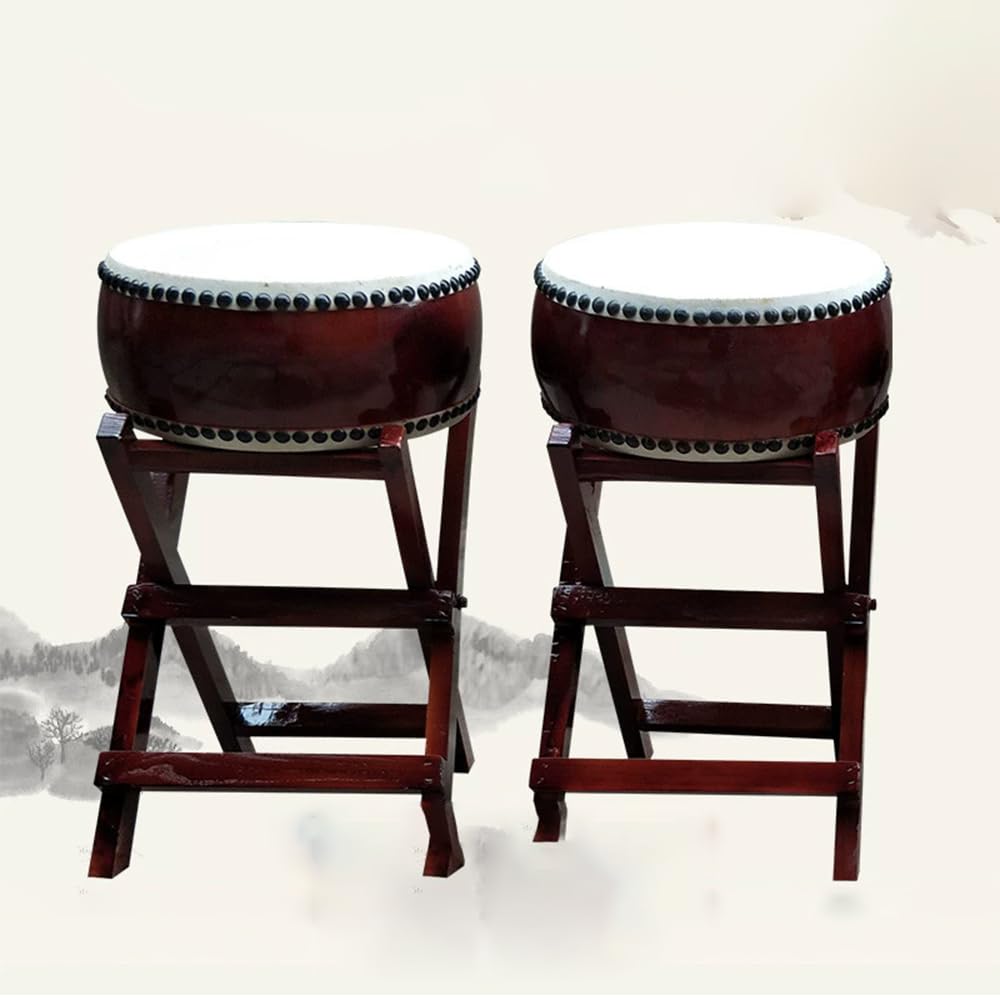 Japanische Taira -Drum, Einschließlich Stand + Drumsticks, Ein Percussion -Instrument, Das Für Festivals/Aufführungen Verwendet Wird,40CM