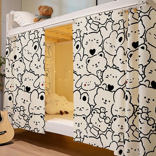 Treer Bettvorhang Hochbett Etagenbett Blackout Vorhänge Staubdicht Betthimmel Hochbett Kinder Bettzelt Schlafsaal Bettvorhänge Studentenwohnheim Vorhang (1,15 m x 2 m (1 Stück),Karikatur) Treer Bettvorhang Hochbett Etagenbett Blackout Vorhänge Staubdicht Betthimmel Hochbett Kinder Bettzelt Schlafsaal Bettvorhänge Studentenwohnheim Vorhang (1,15 m x 2 m (1 Stück),Karikatur)