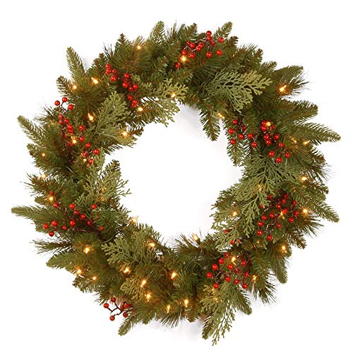 image for JANEMO Wreath Form,12Inch Metal Wire Wreath Frame,Use for Indoor and O