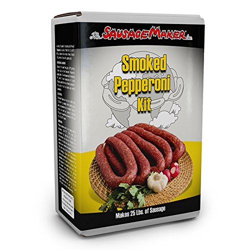 The Sausage Maker Smoked Pepperoni Making Kit with Home
