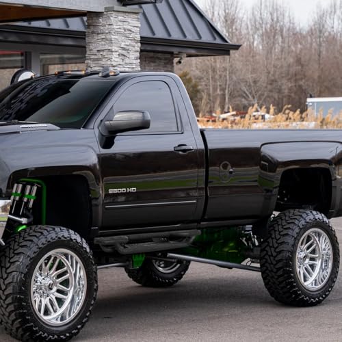 Estribos laterales para Chevy Silverado y GMC Sierra 2007-2018 miniatura 3