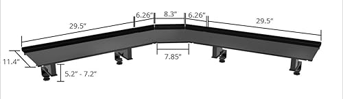 Miniatura 3 de Stand Up Desk Store Soporte de monitor de altura ajustable (120)