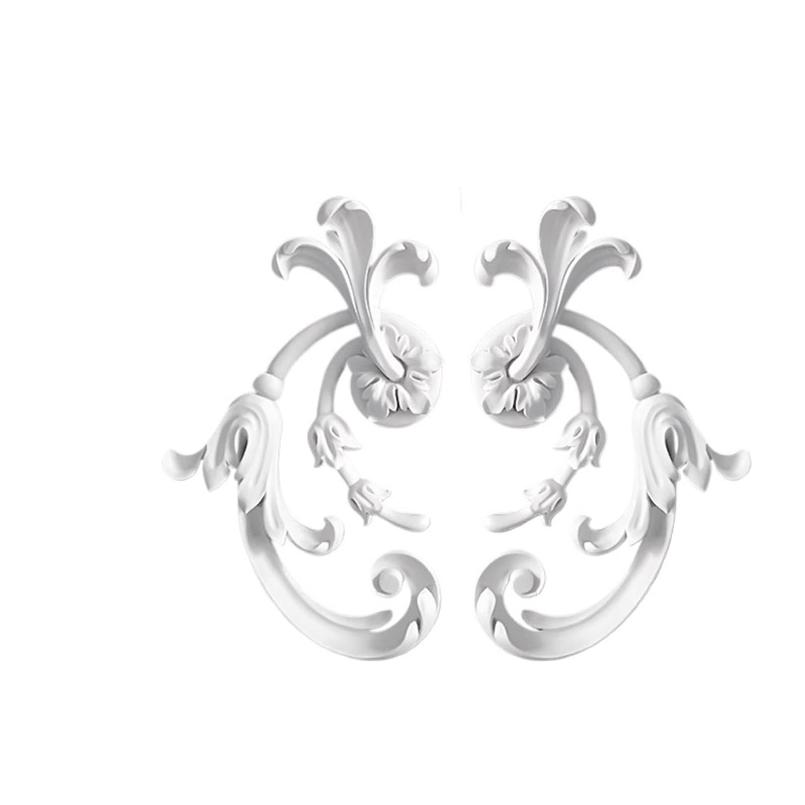 Jtksscs 24.1X15x2.4cm Wall Moulding Decorative Appliques Diy Carved Onlay For Bed Door And Onlays For Furniture Cabinet Wardrobe Decoration