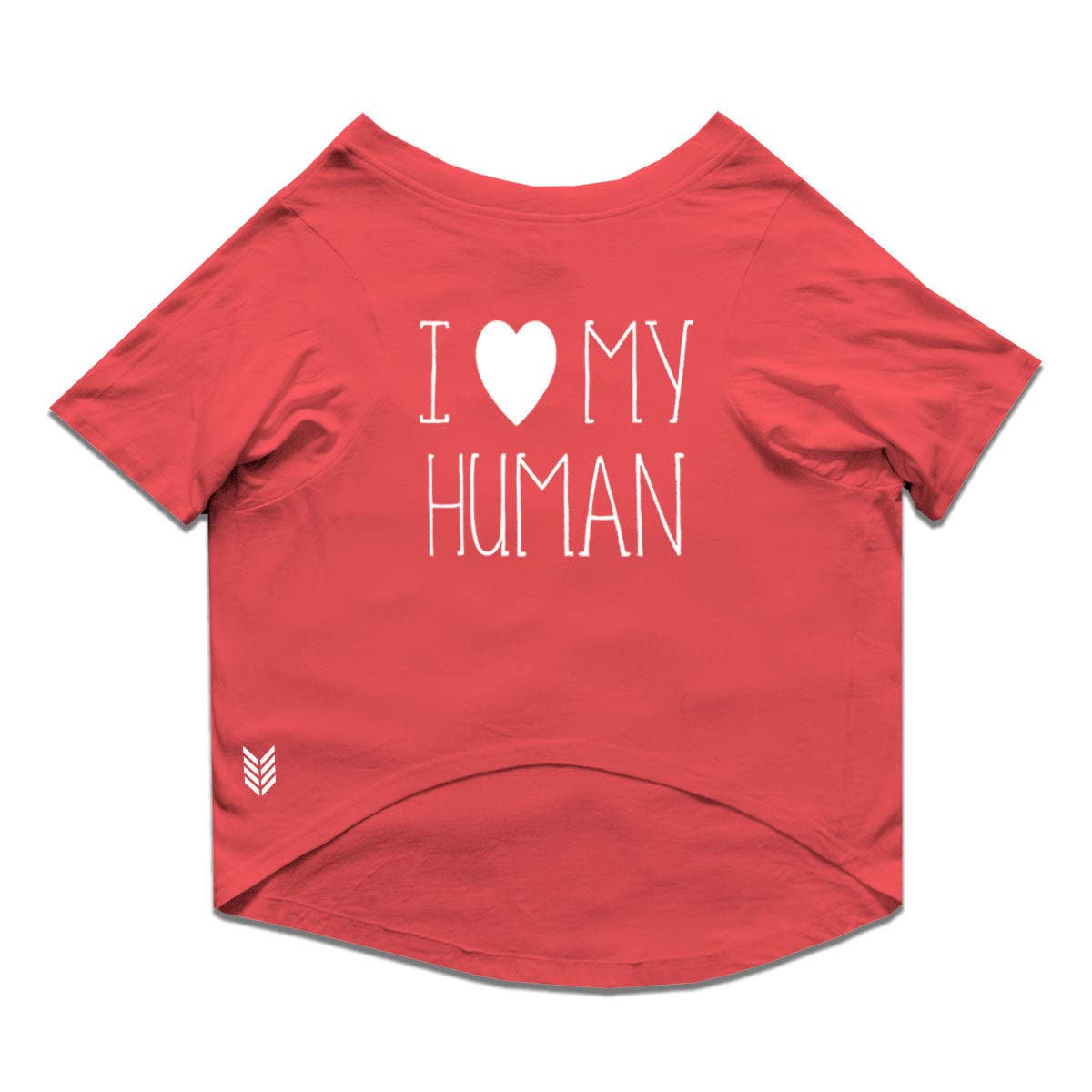 Ruse Basic Summer Dog T-Shirt I Love My Human Printed Pets Crew Neck Half Sleeves Shirt/Apparel/Clothes/Tees Gift for Dogs(Poppy Red) XXL (B09XVFXZHJ) Amazon Price History, Amazon Price Tracker