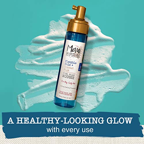 Maui Moisture 67728 Flexible Hold + Coconut Milk Curl Foam Mousse, For Curly Hair Styling thumb #7