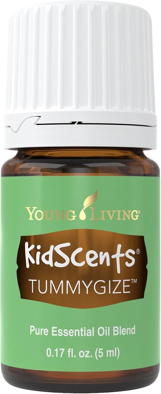 Young Living KidScents TummyGize Essential Oil Blend 5 ml - Calming & Relaxing, Kid-Friendly Aromatherapy, Gentle for Children - Inviting and Comforting Atmosphere