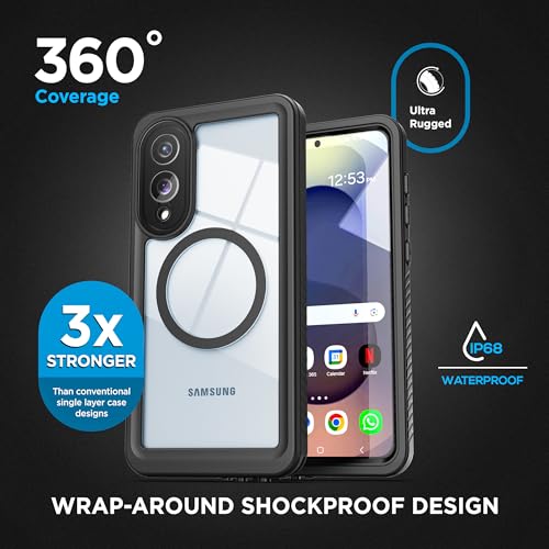 Coque étanche Samsung S25 Edge antichoc avec protège-écran - 2