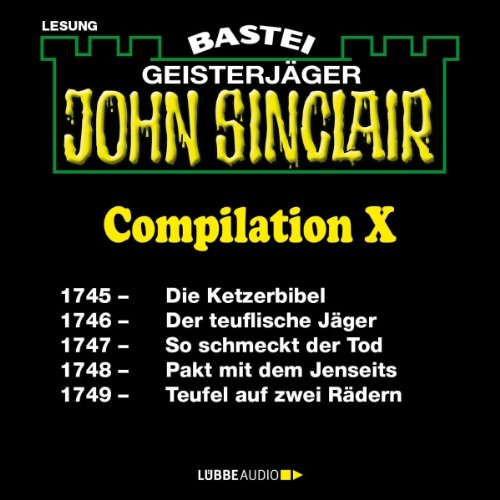 Cover art for John Sinclair Compilation X