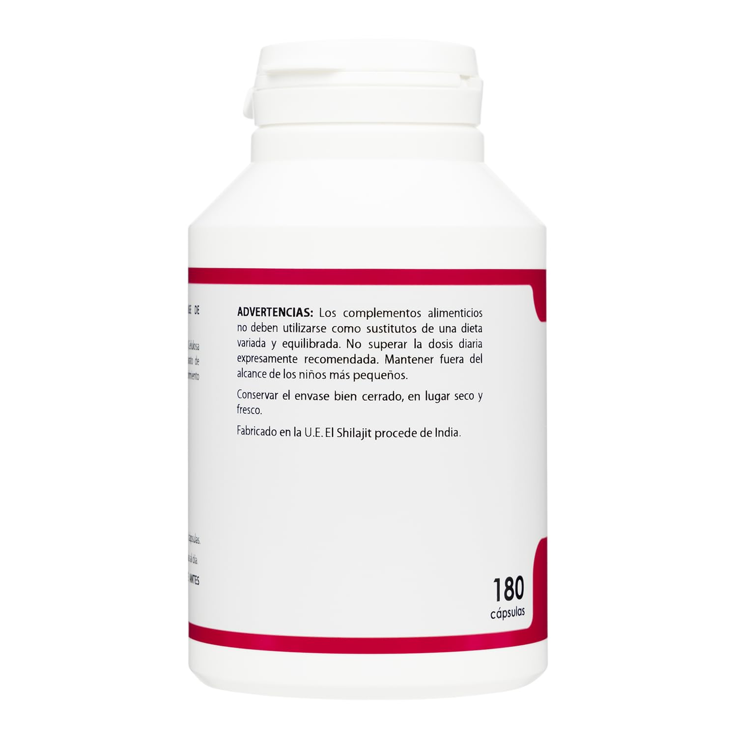 Equisalud - Holomega Shilajit Puro - >50% Ácido Fúlvico - 180 Cápsulas | Suplemento Adaptógeno rico en y Minerales del Himalaya - Fórmula Vegetal para tu Rutina Diaria de Vitalidad