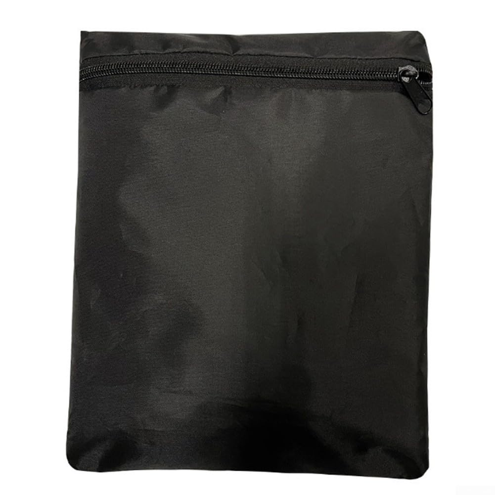 Funda impermeable para bicicleta de ejercicio estacionaria para bicicletas verticales de interior, a prueba de polvo y UV, de 210D Oxford, negra, para equipos de ciclismo, para bicicletas de