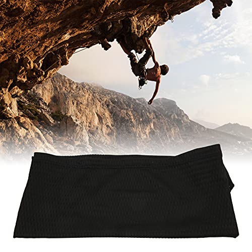 Cachecol de malha triangular, leve para pendurar na orelha, tecido de malha para ciclismo e proteção