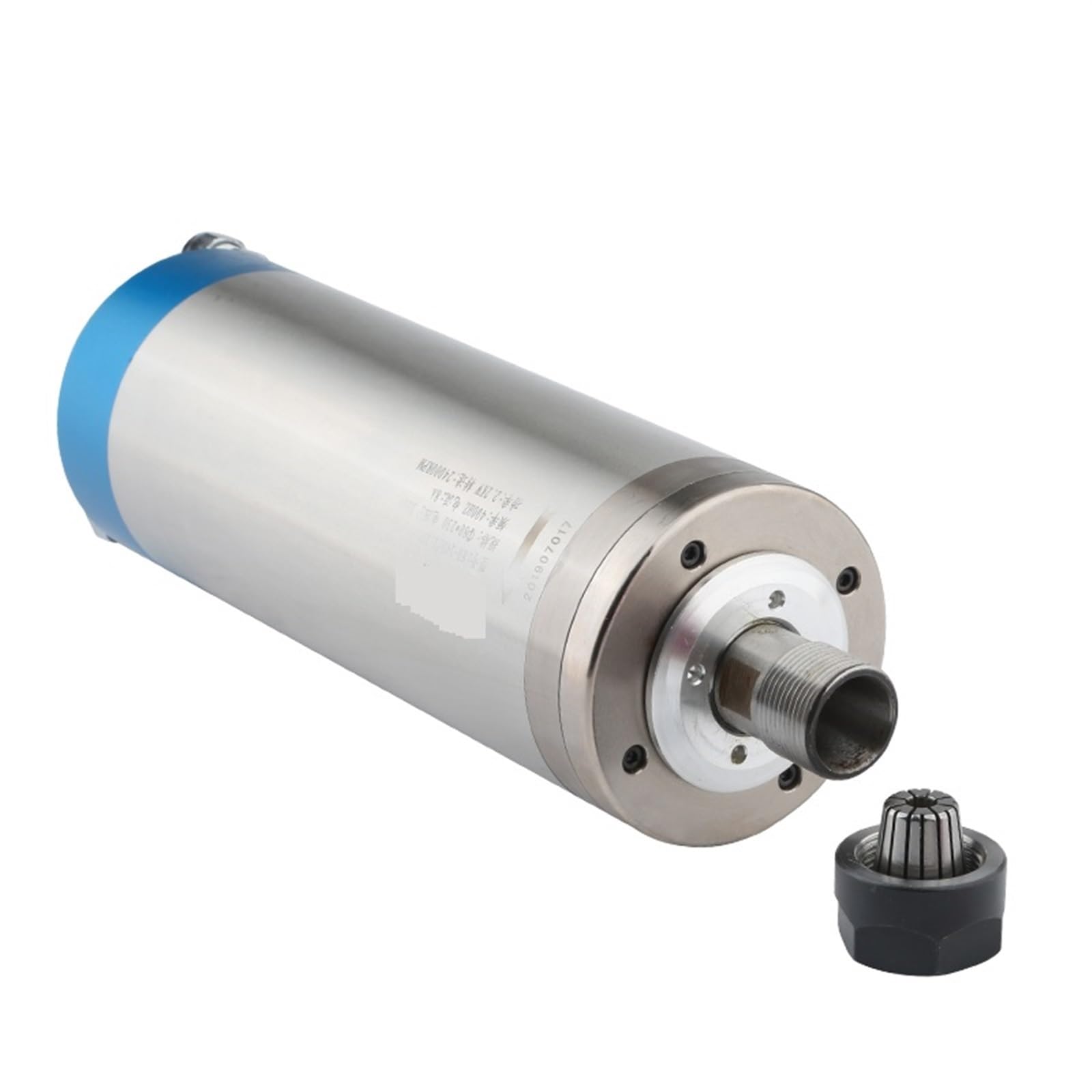 Spindle motor Spindle Motor Kit 2.2kw ER20 Water-Cooled Spindle 4 Bearings + Inverter + 80mm Spindle Clamp Router(2.2kw 380V)