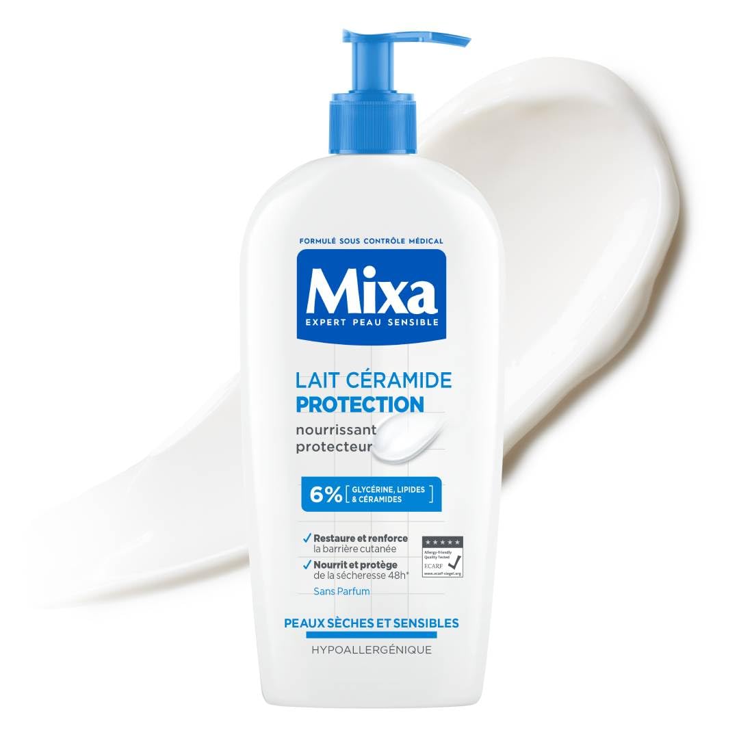 Mixa Skin Strengthening Cream for Very Dry and Stressed Skin Moisturising, Care Cream to Protect the Skin Barrier
