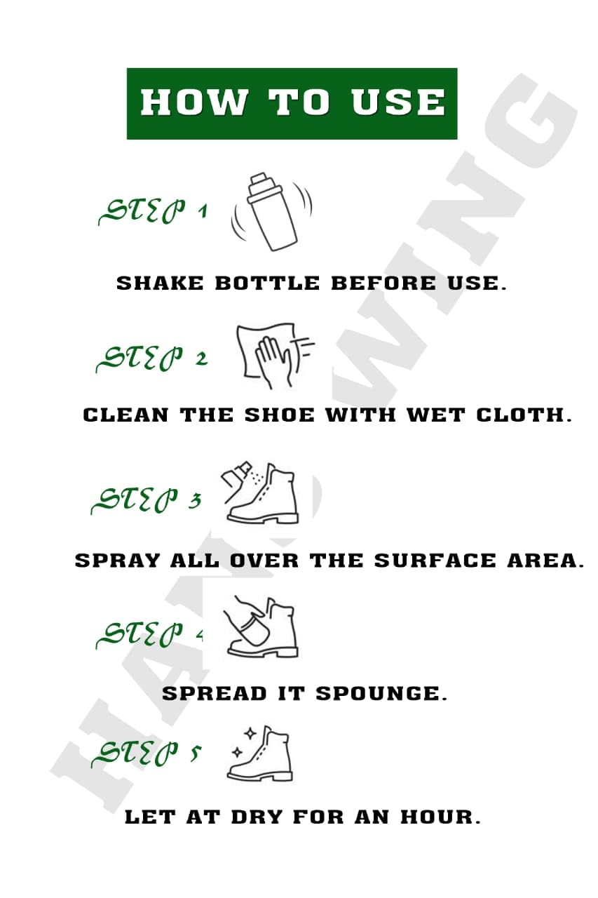 Leather Shoe Dye White Colour 3