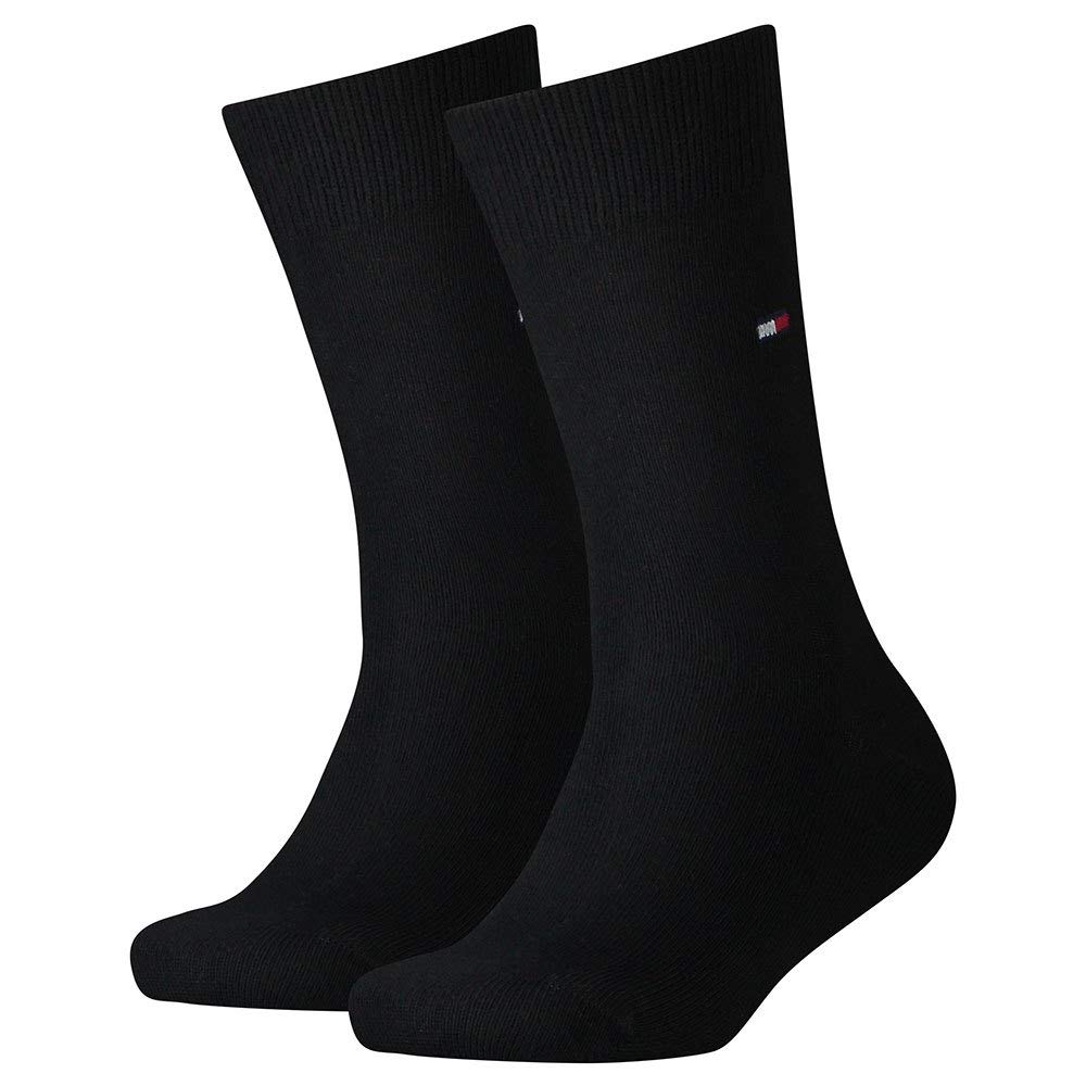 Tommy Hilfiger Childrens Socks 12-2.5 Black