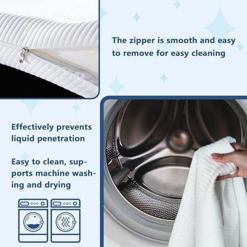 image for Ustenroya Pack and Play Mattress 38x26 inch Portable Crib Mattress for