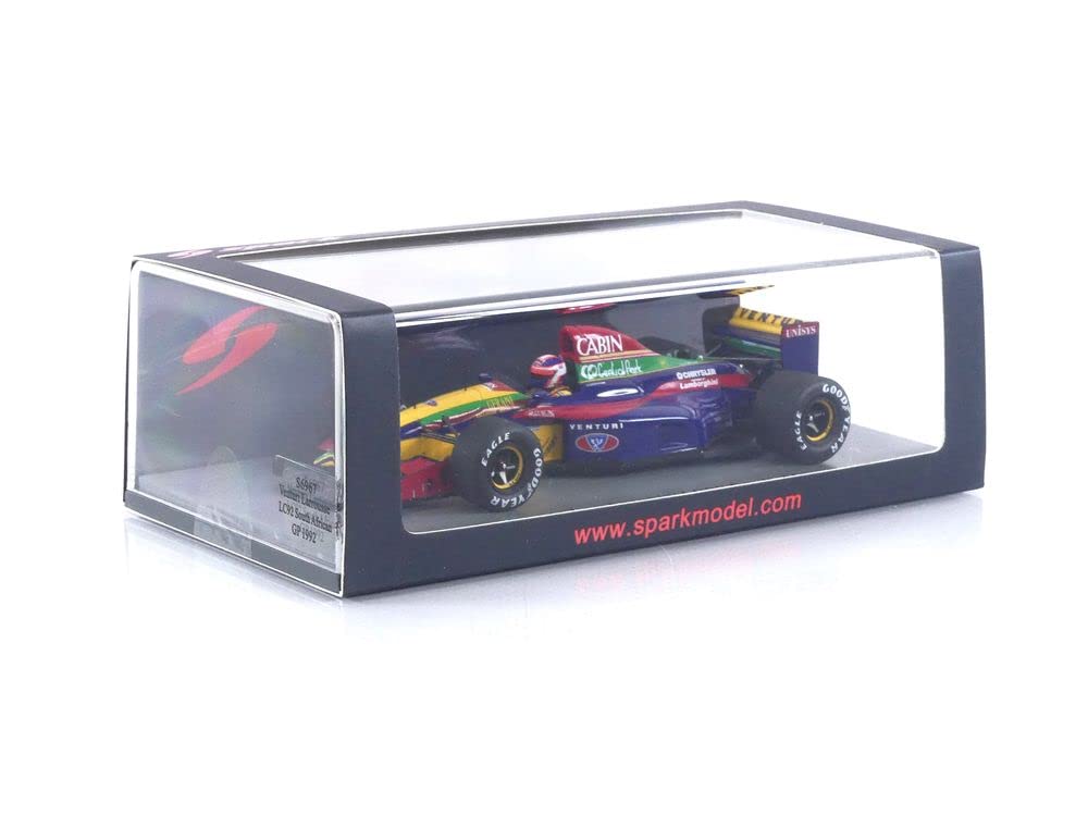 Amazon | ☆ スパーク 1/43 ヴェンチュリー LC92 1992 F1 南アフリカGP