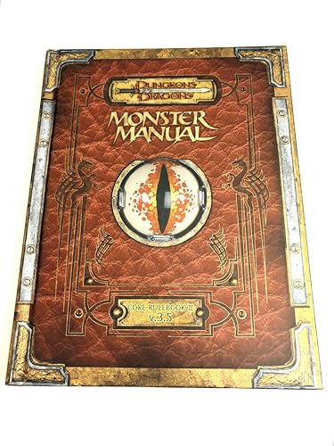 Premium Dungeons & Dragons 3.5 Monster Manual with Errata