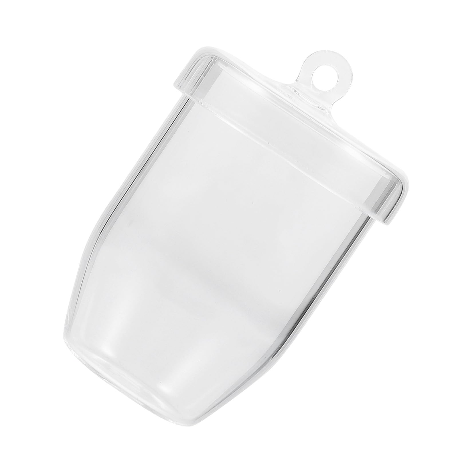 NUOBESTY Quartz Crucible with Lid 50ml Heat Resistant Refining Crucible Dish for Laboratory and Jewelry Melting Use