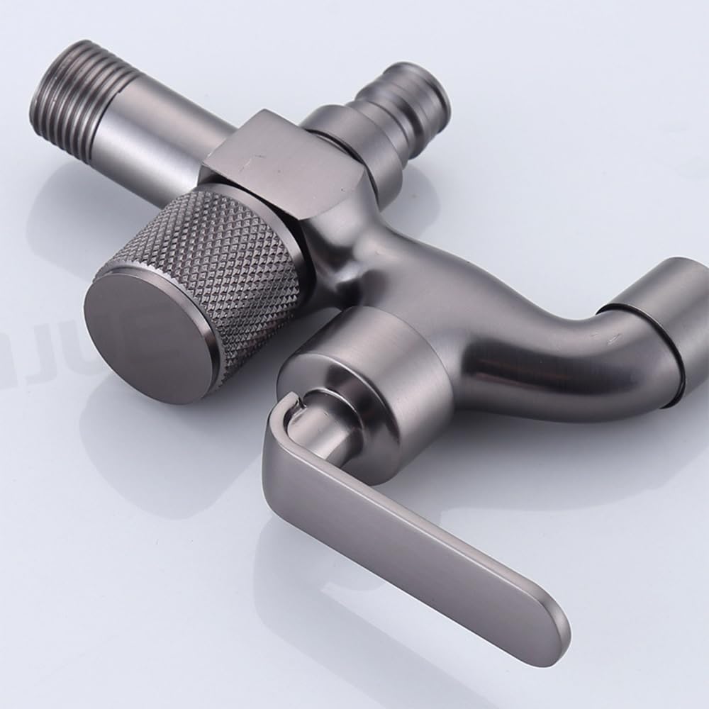 Frostsichere Außenarmatur G1/2 Single Wasserhahn Wand für den Außenbereich, Garten Wasserhahn Doppelt