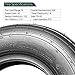 MaxAuto Wheelbarrow Tire 4.80 4.00-8 Mower Tire 4.80/4.00-8 Tire 4.80x4.00x8 4PR Tubeless Tire, Fits on Lawn Mowers, Hand Trucks, Carts and More, Set of 2
