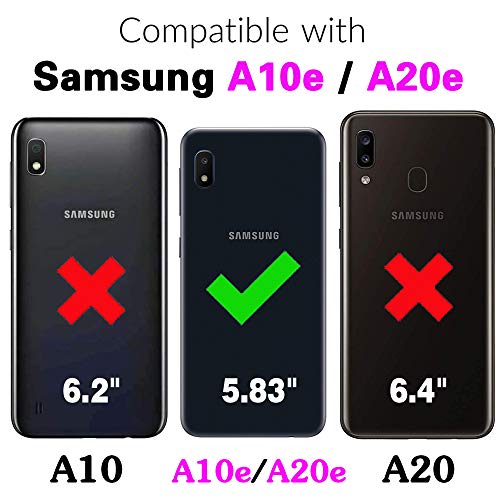 Coque Galaxy A10e avec porte-cartes pour éviter de rayer l'écran - 2