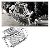 Bedingung: 100% nagelneu Gzcfesbn Motorrad Stock Ölkühler-Abdeckung for Harley Touring Road King Electra Street Glide Trike FLHT FLTR FLHX 2011-2014 2015 Durable (Color : Chrome)